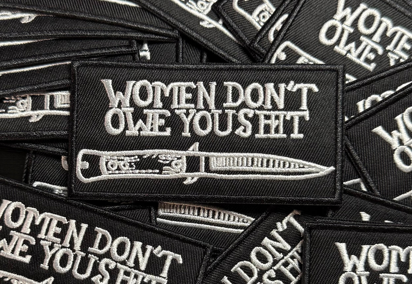 WOMEN DON’T OWE YOU