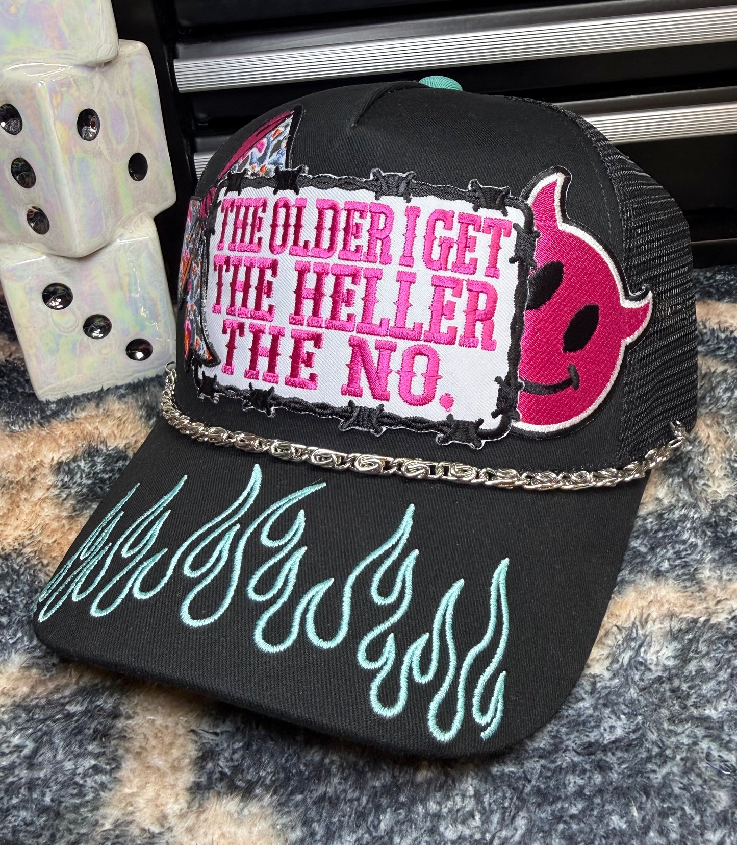 THE OLDER I GET THE HELLER I NO