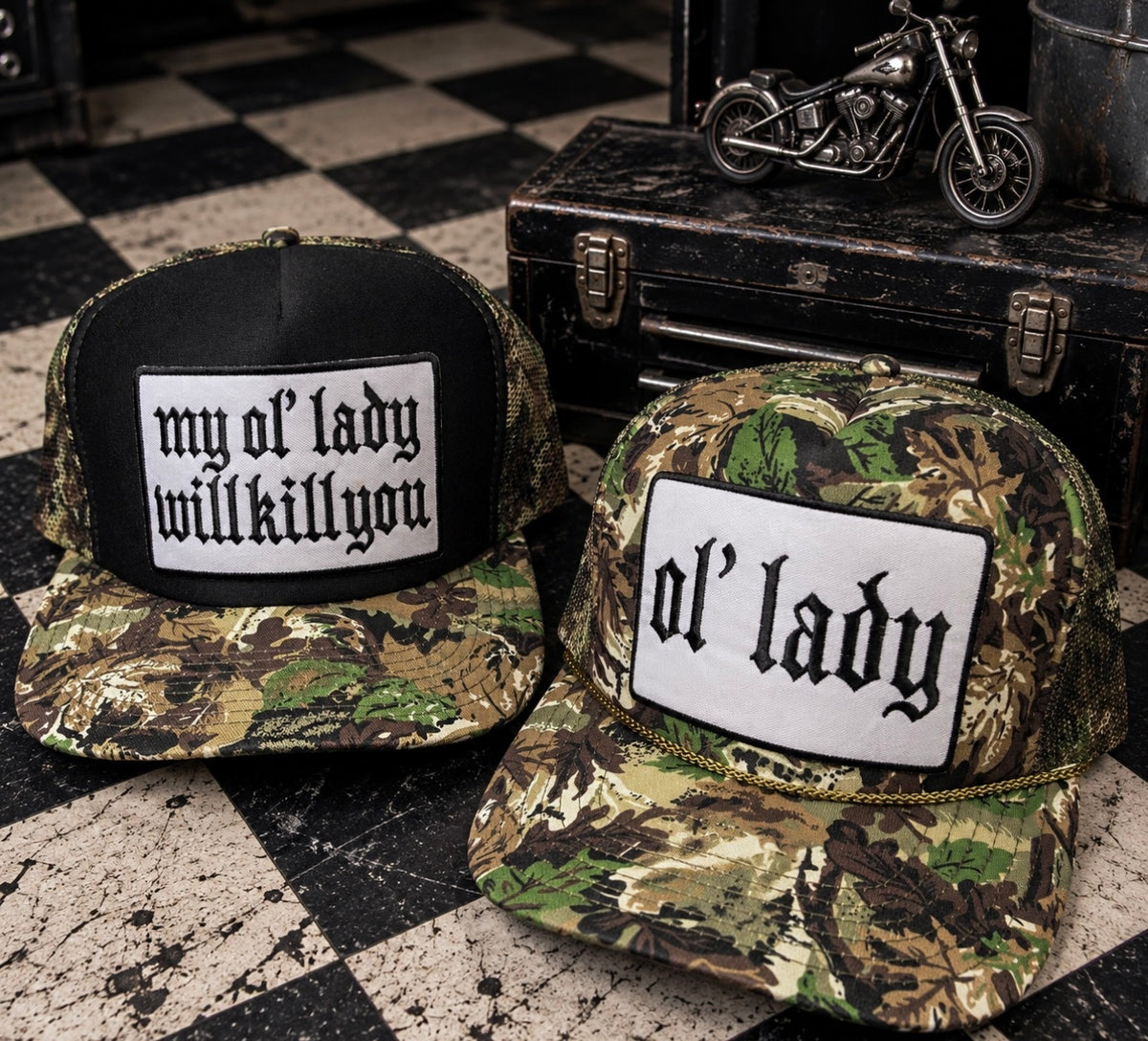 OL’ LADY•OTTO TRUCKER HAT