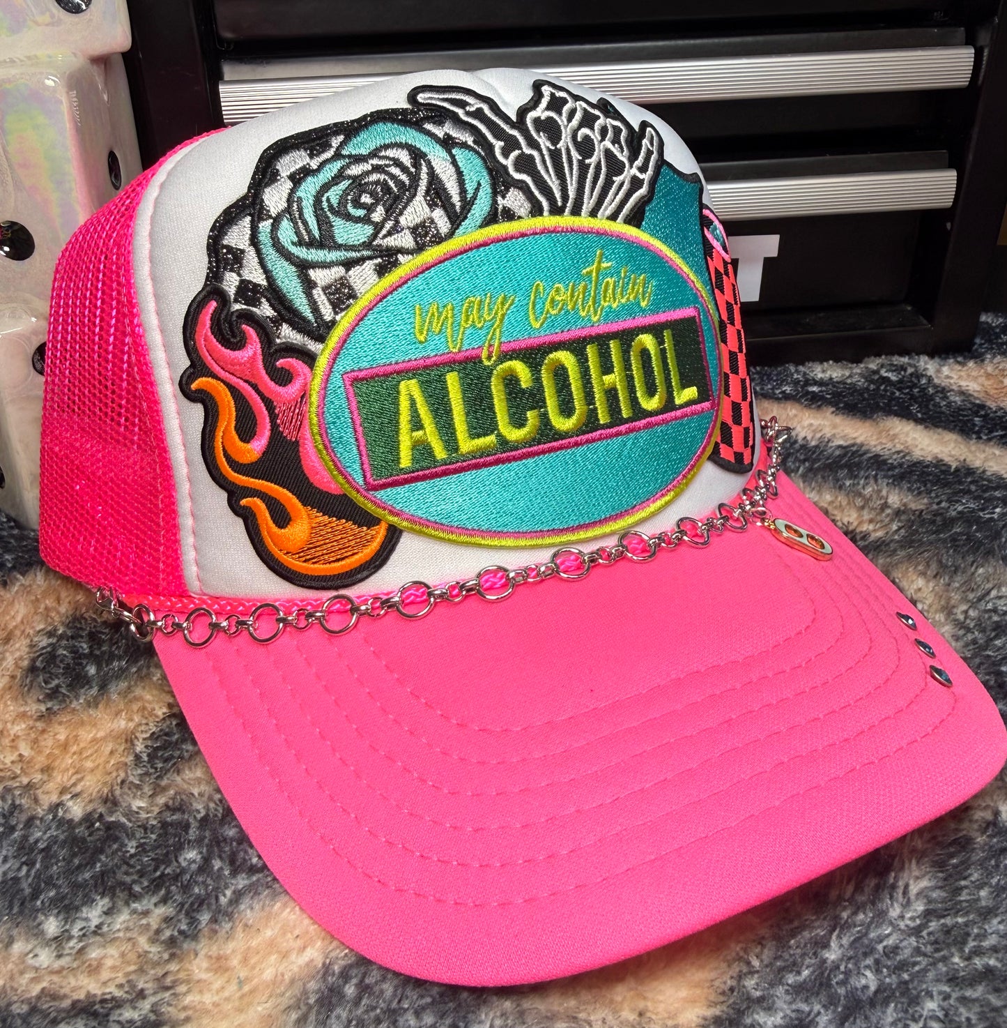 MAY CONTAIN ALCOHOL 