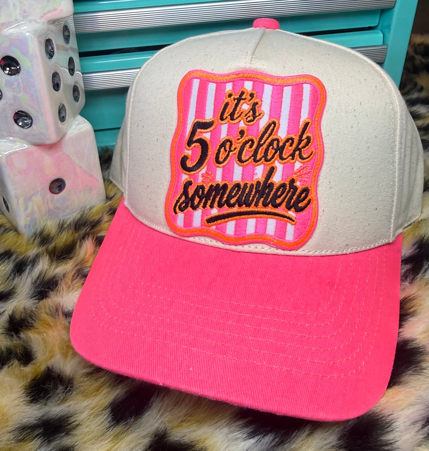ITS 5 OCLOCK SOMEWHERE CANVAS