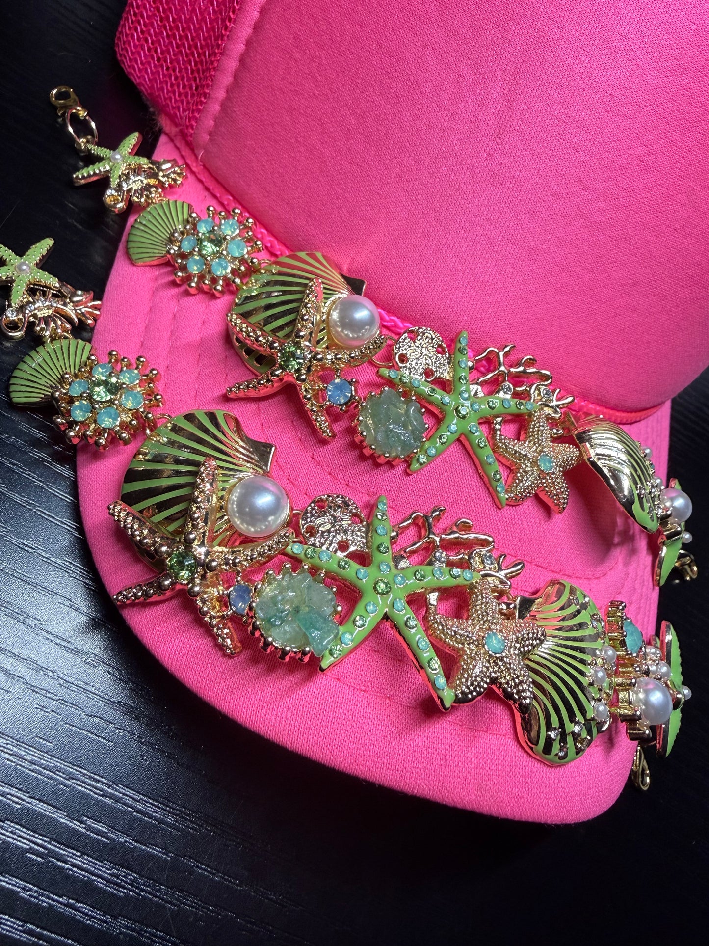 GREEN SHELL CHAIN