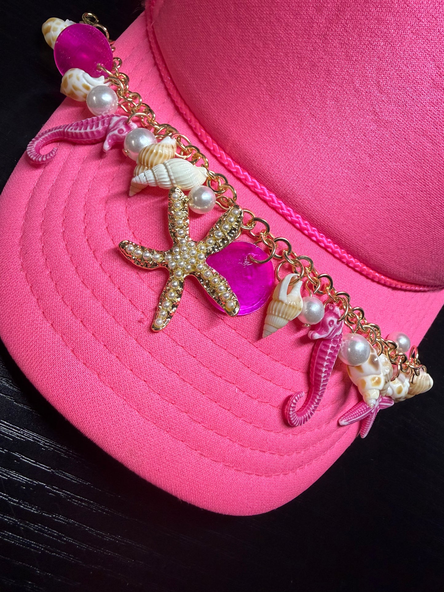 PINK SHELL CHAIN