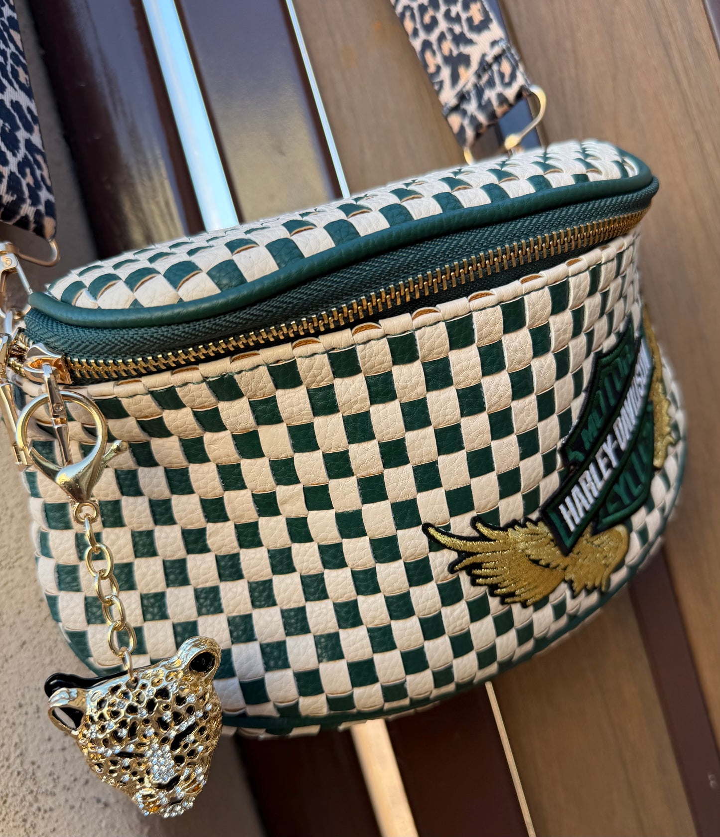 HD CHEETAH LEATHER BAG
