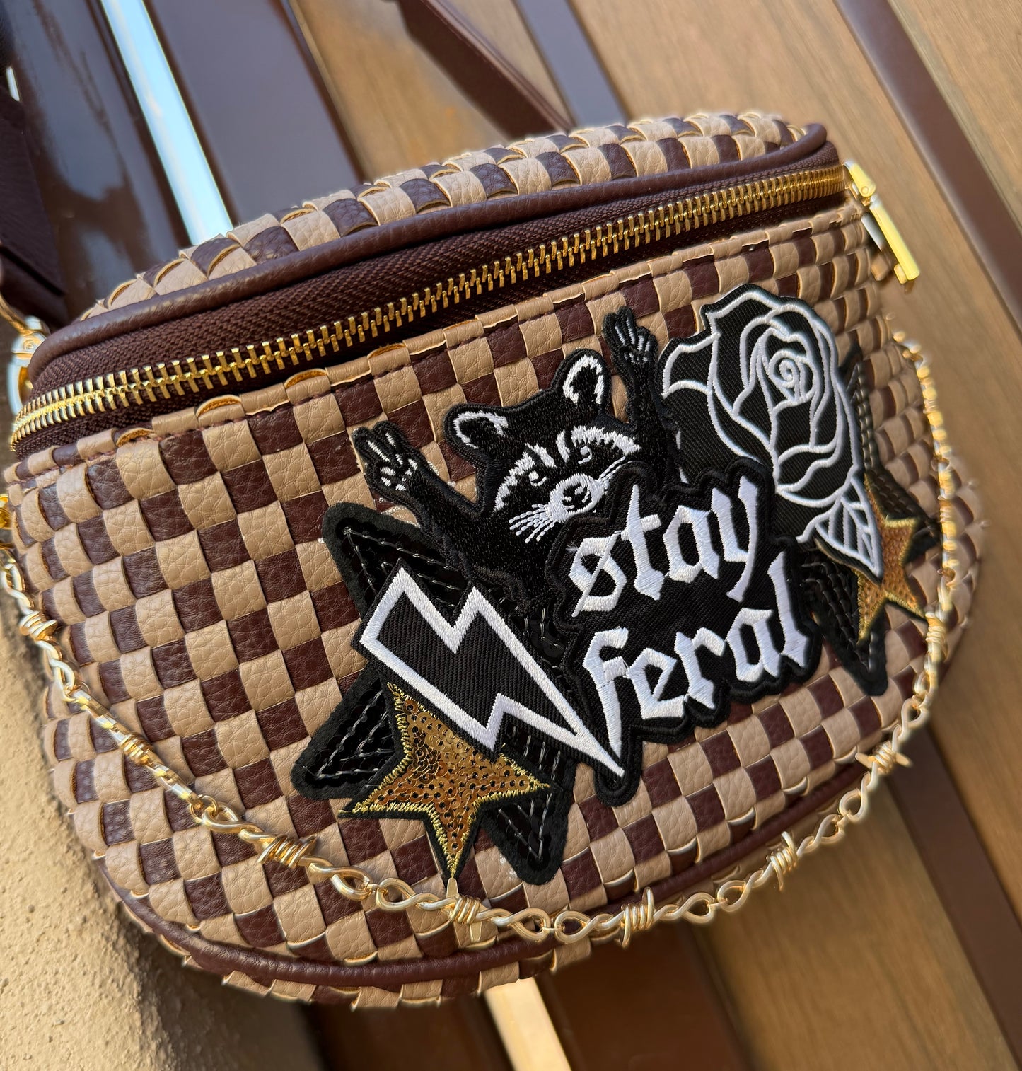 STAY FERAL LEATHER BAG