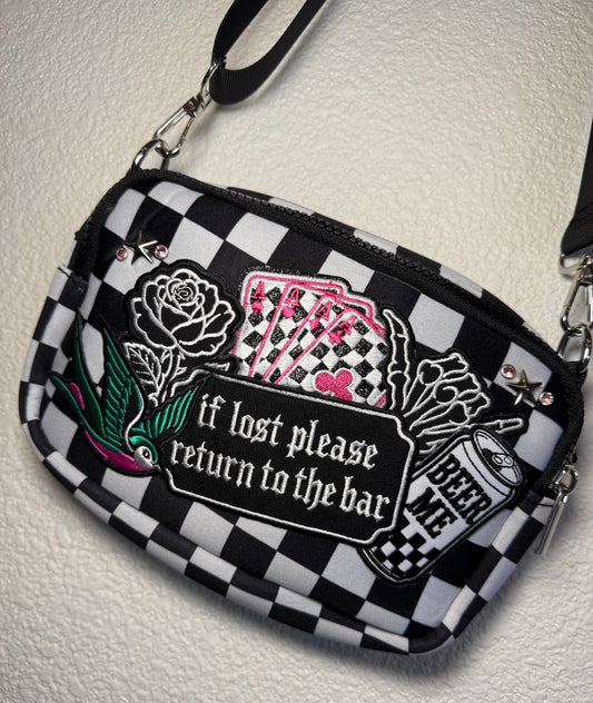 CROSSBODY BAG- RETURN TO BAR