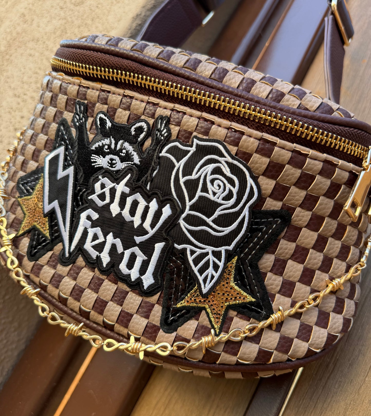 STAY FERAL LEATHER BAG