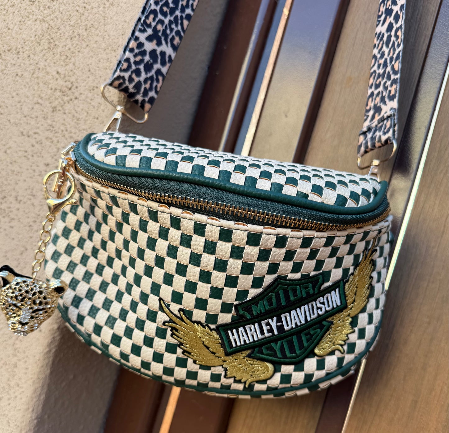 HD CHEETAH LEATHER BAG