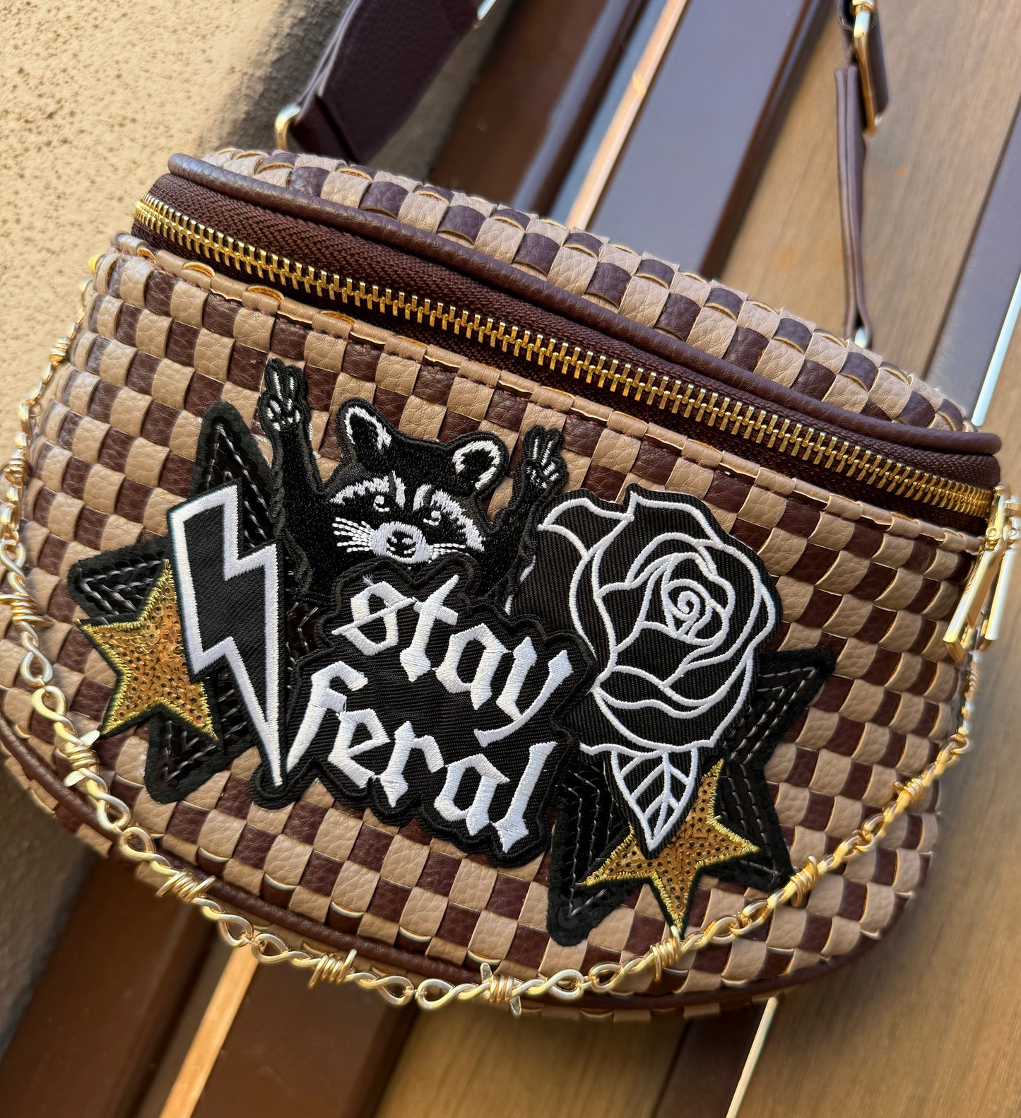 STAY FERAL LEATHER BAG