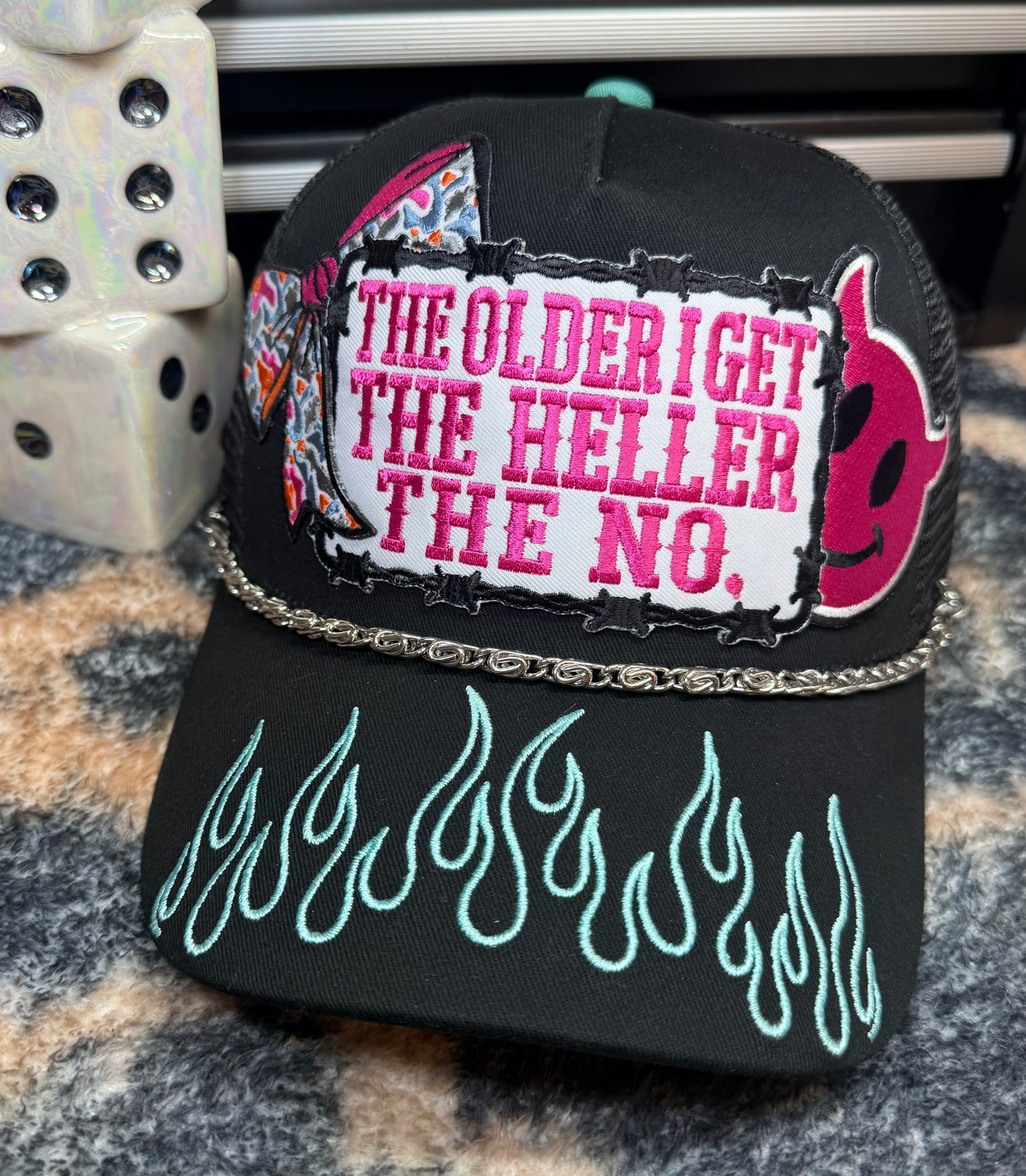 THE OLDER I GET THE HELLER I NO
