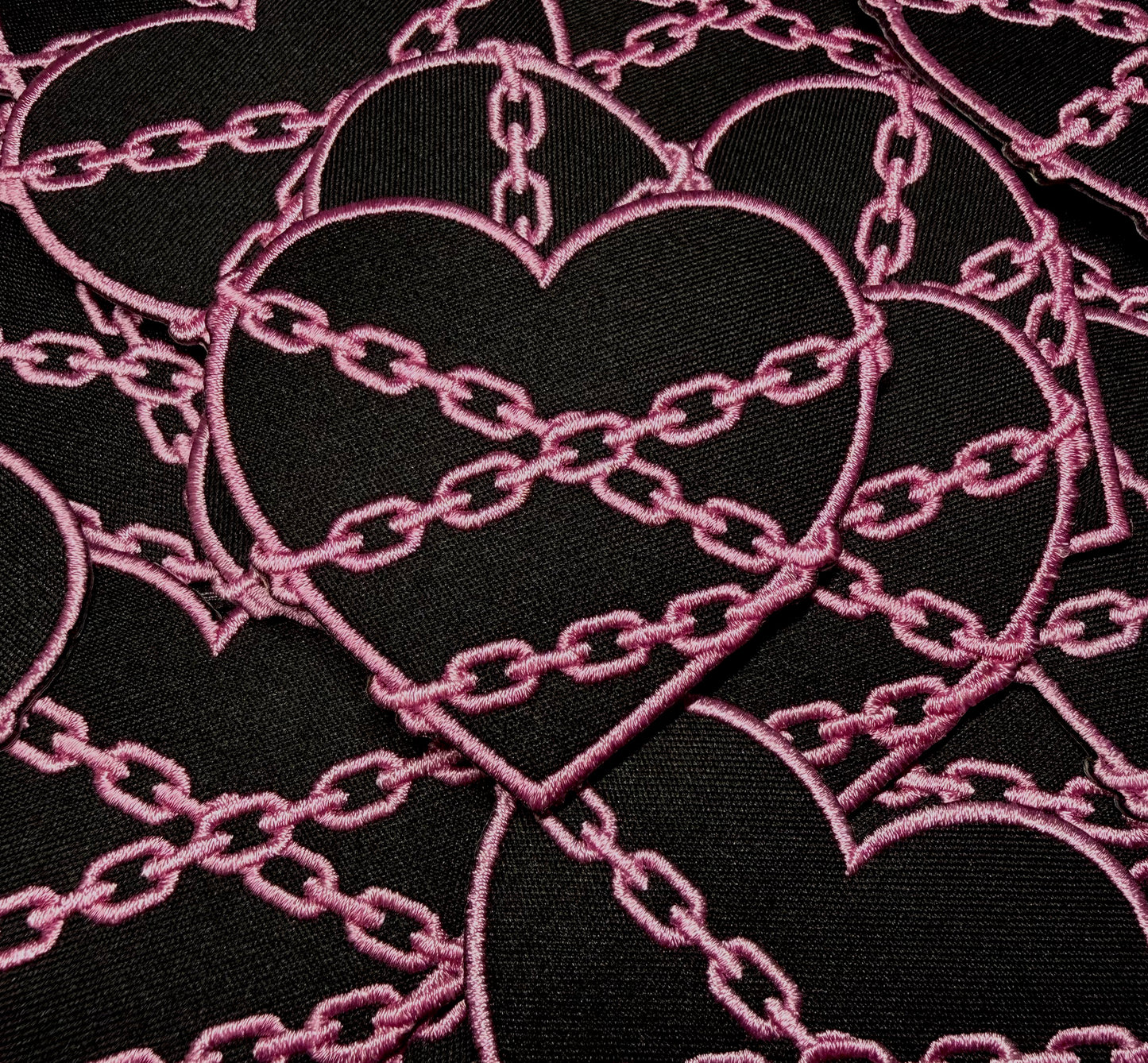 CHAIN HEART PINK