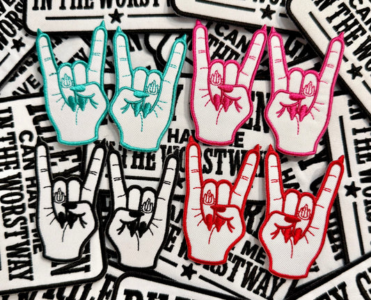ROCK HANDS PAIR