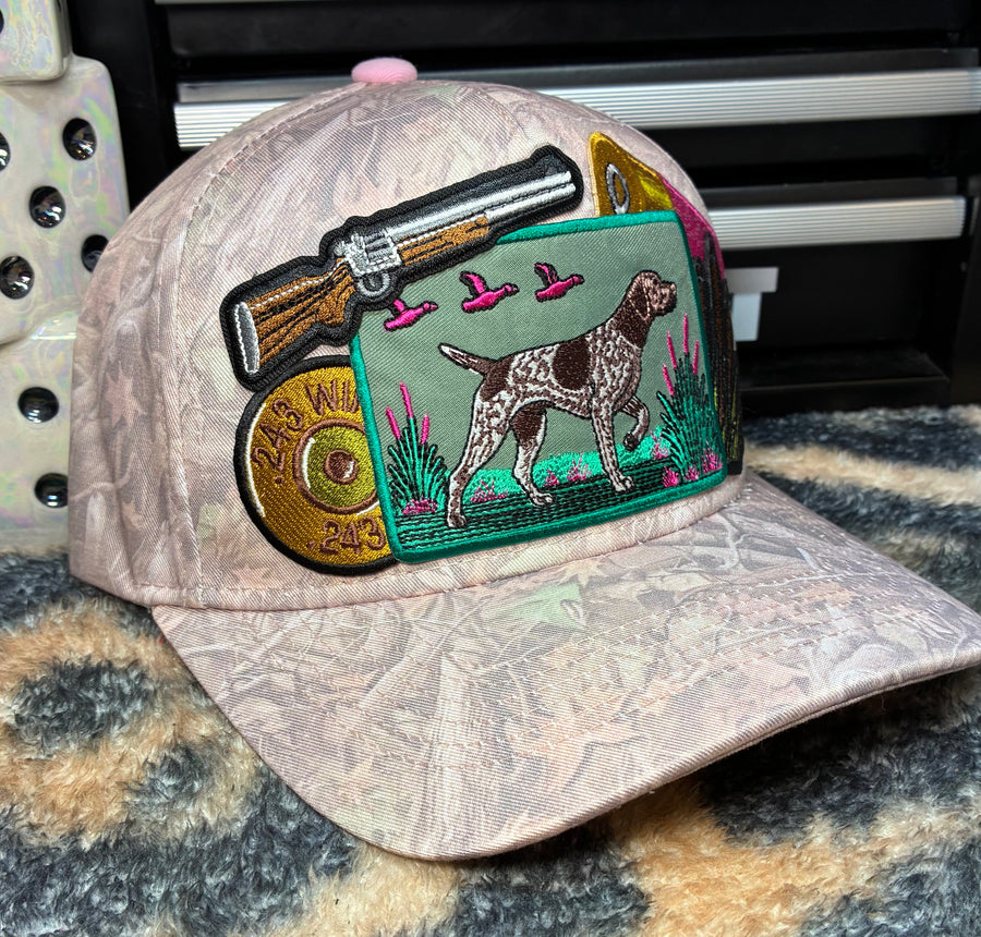 HUNTING PINK CAMO CANVAS