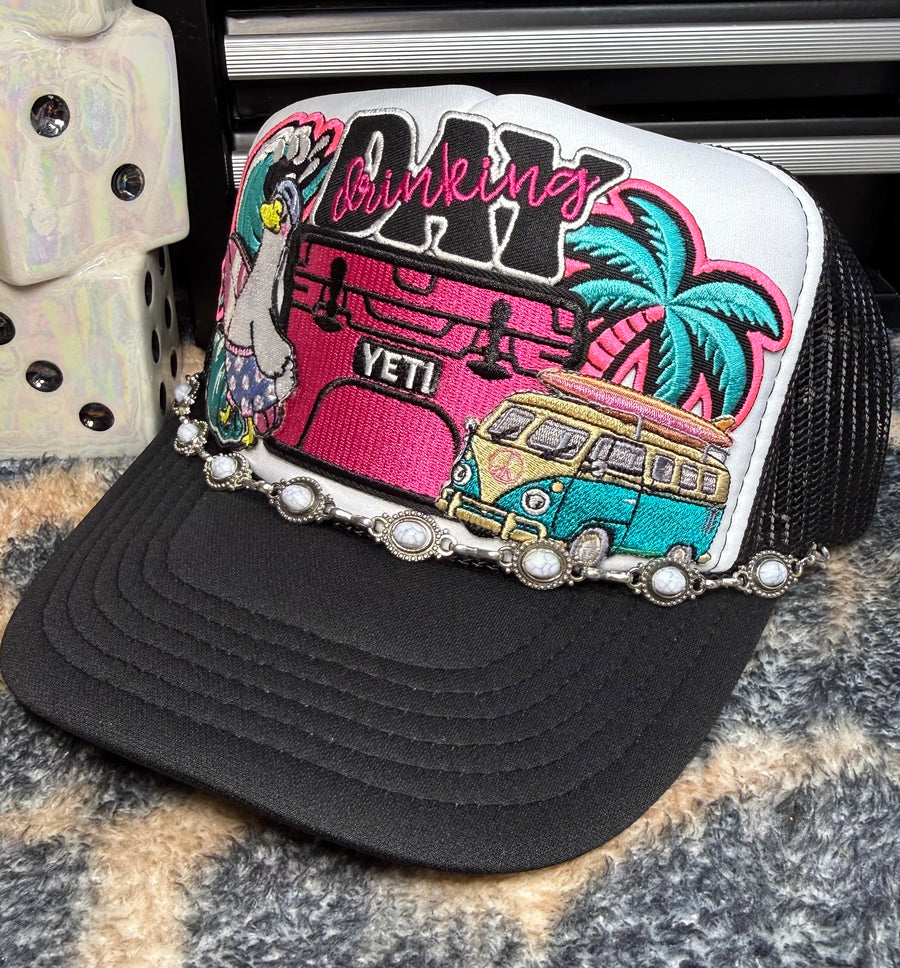 DAY DRINKING BEACH HAT