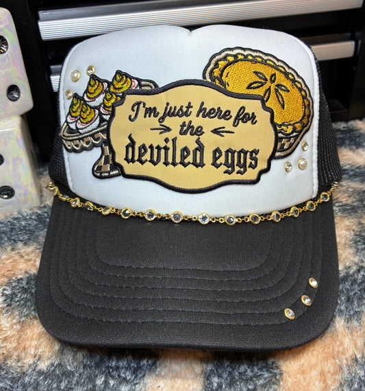IM JUST HERE FOR THE DEVILED EGGS