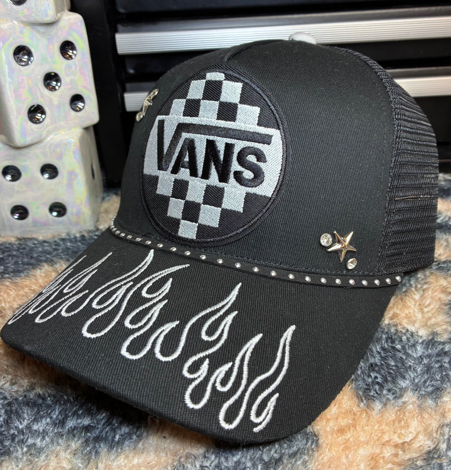 VANS FLAME CANVAS
