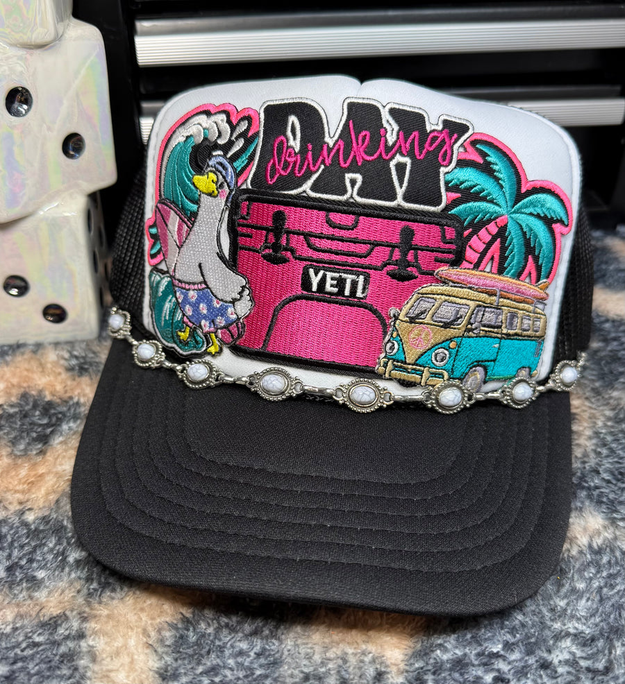 DAY DRINKING BEACH HAT