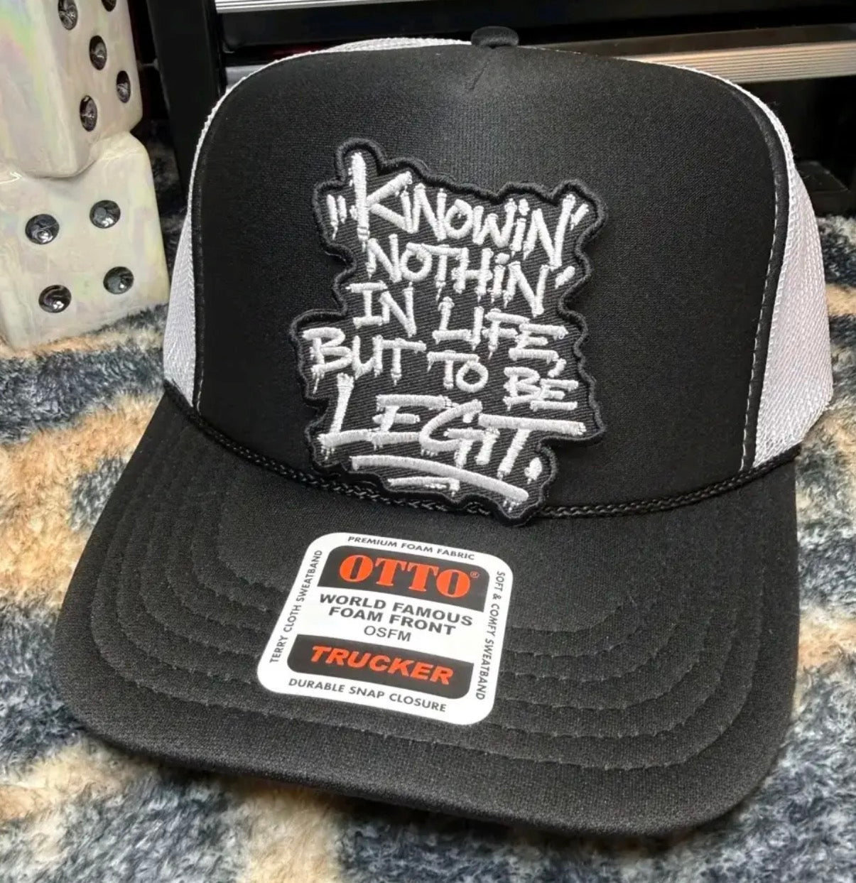 LINDAS CUSTOMS, unlimited patch hat $45 chain $5 !!! 5 patch hat $40 . Stitching $2 ! One patch hat $25