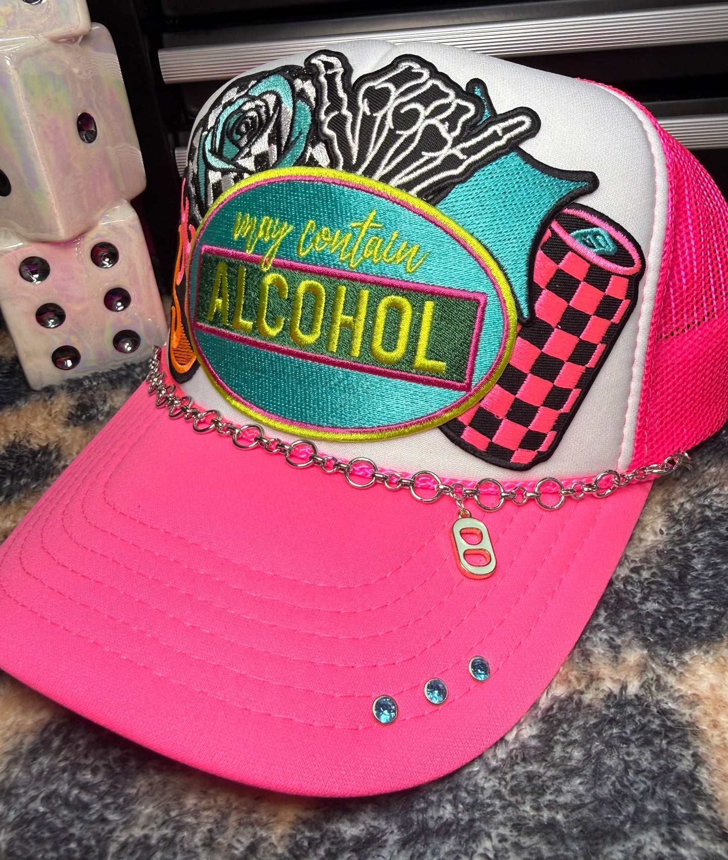 MAY CONTAIN ALCOHOL ￼