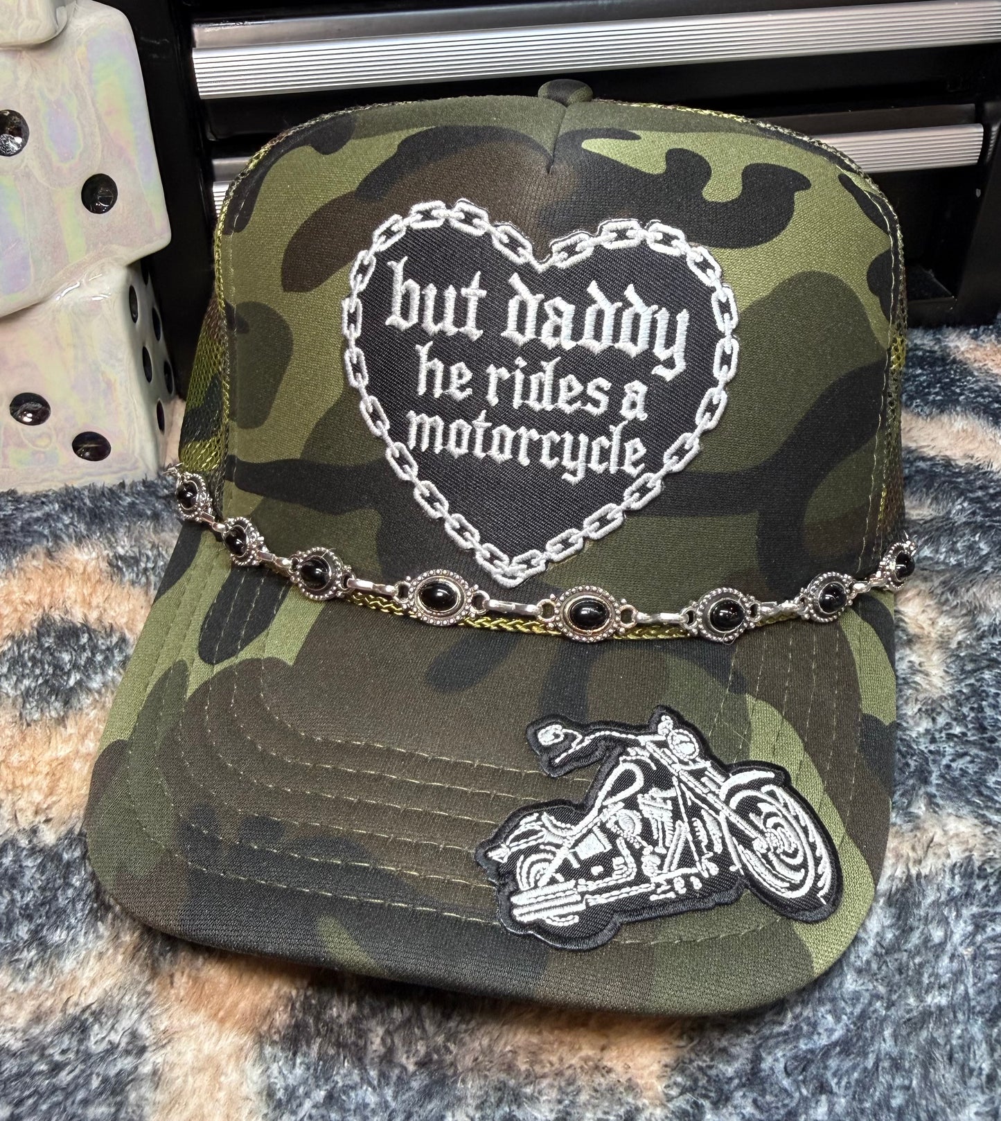 BUT DADDY HE RIDES