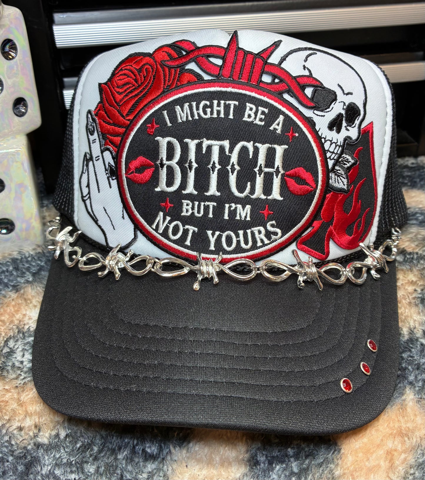 MIGHT BE A BITCH BUT IM NOT YOURS