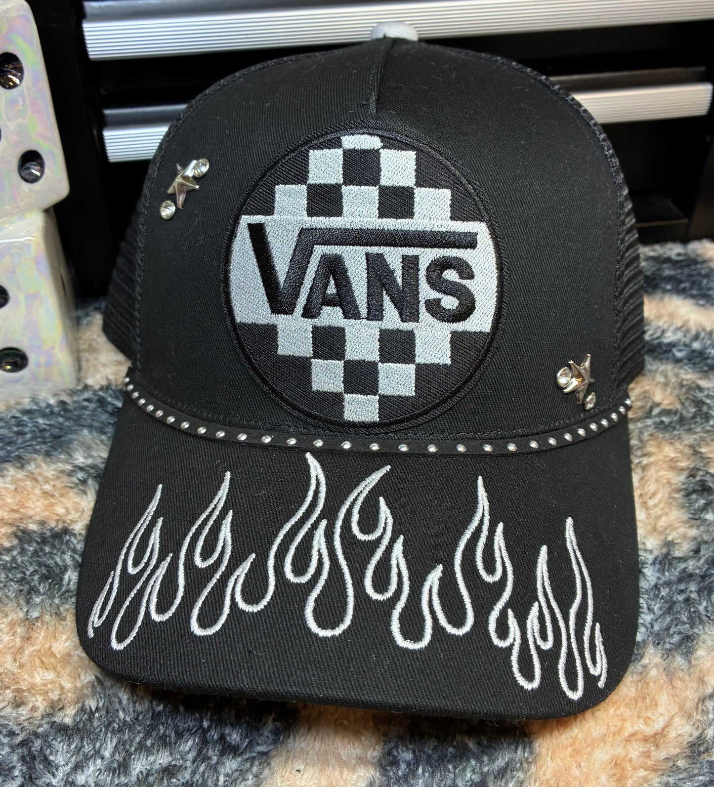 VANS FLAME CANVAS
