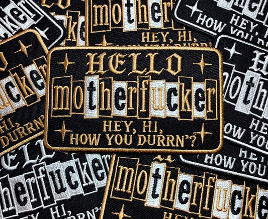 HELLO MOTHER F’ER GOLD