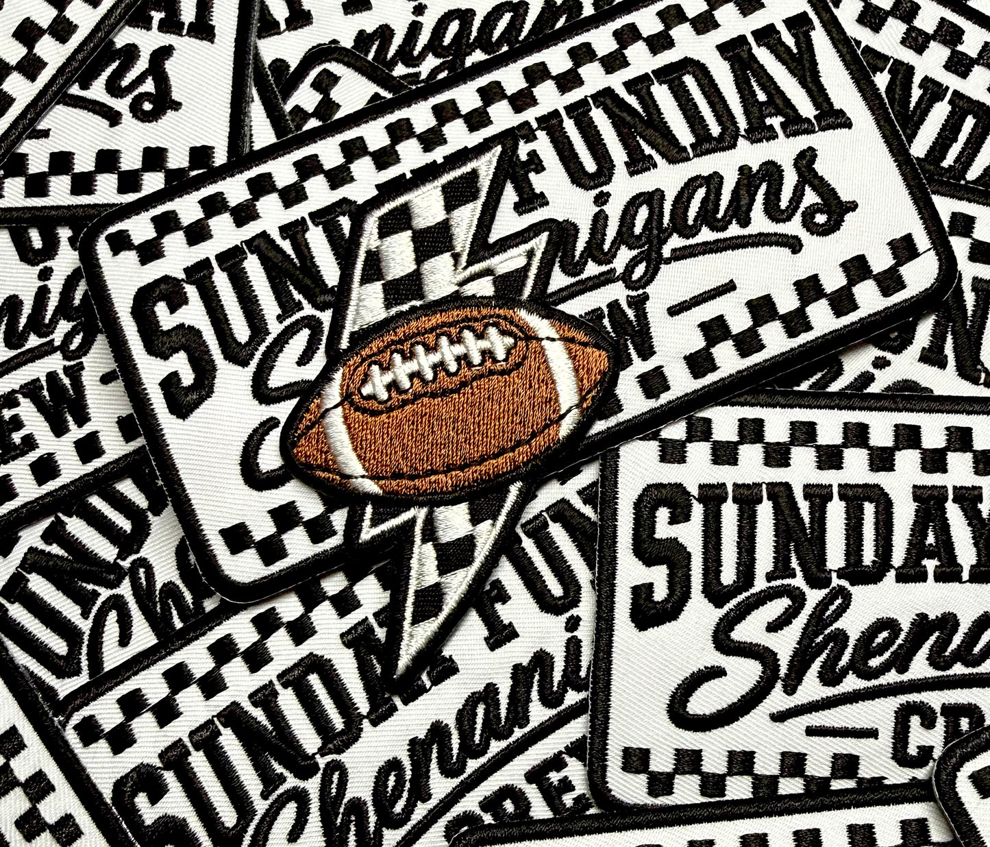 FOOTBALL LIGHTNING BOLT