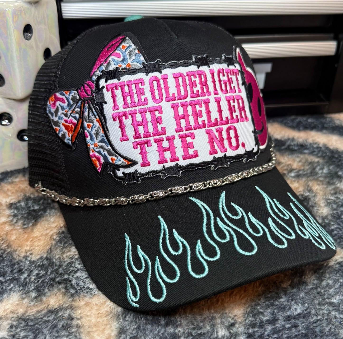 THE OLDER I GET THE HELLER I NO