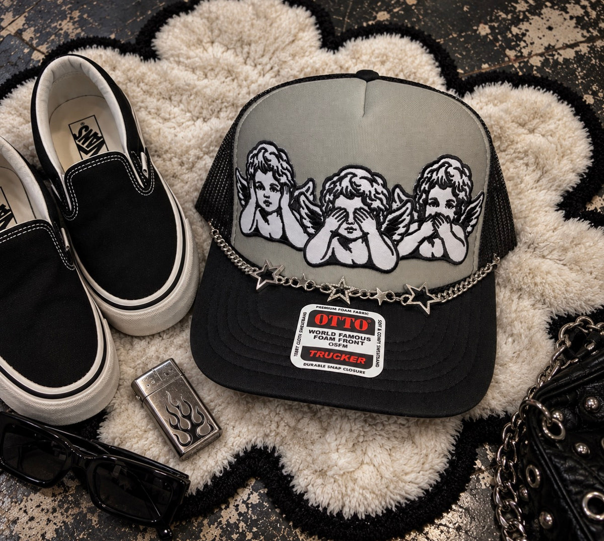 NO EVIL•OTTO TRUCKER HAT