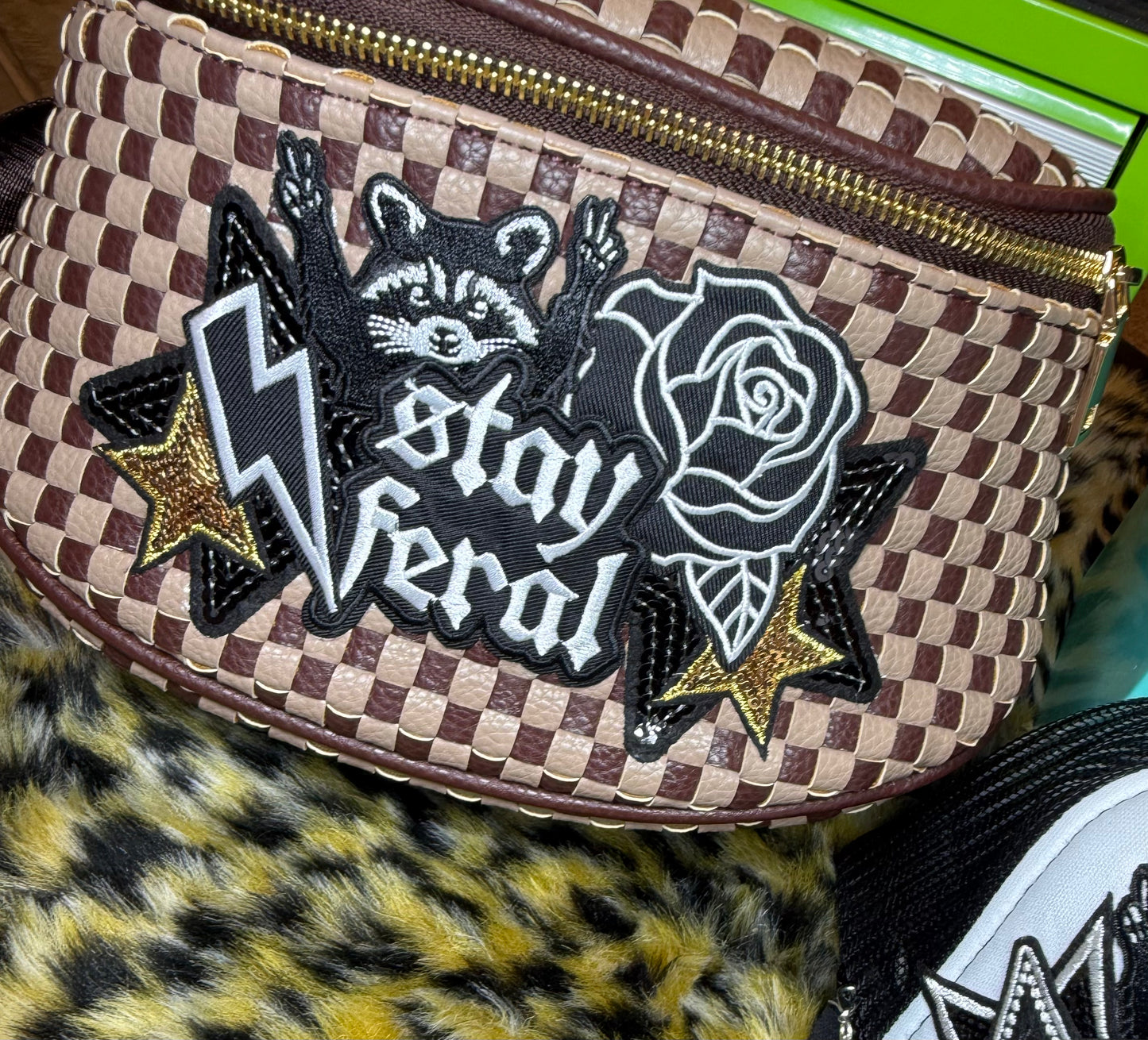 STAY FERAL LEATHER BAG