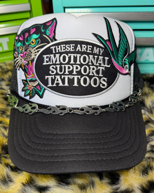THESE ARE MY EMOTIONAL SUPPORT TATTOOS
