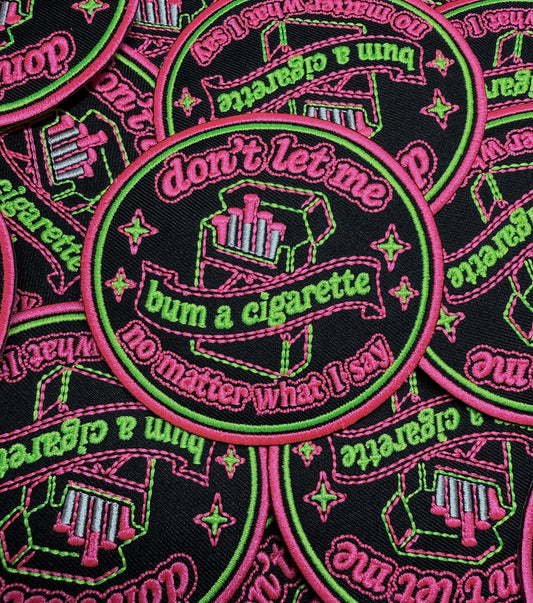 NO MATTER WHAT I SAY•CIG PATCH