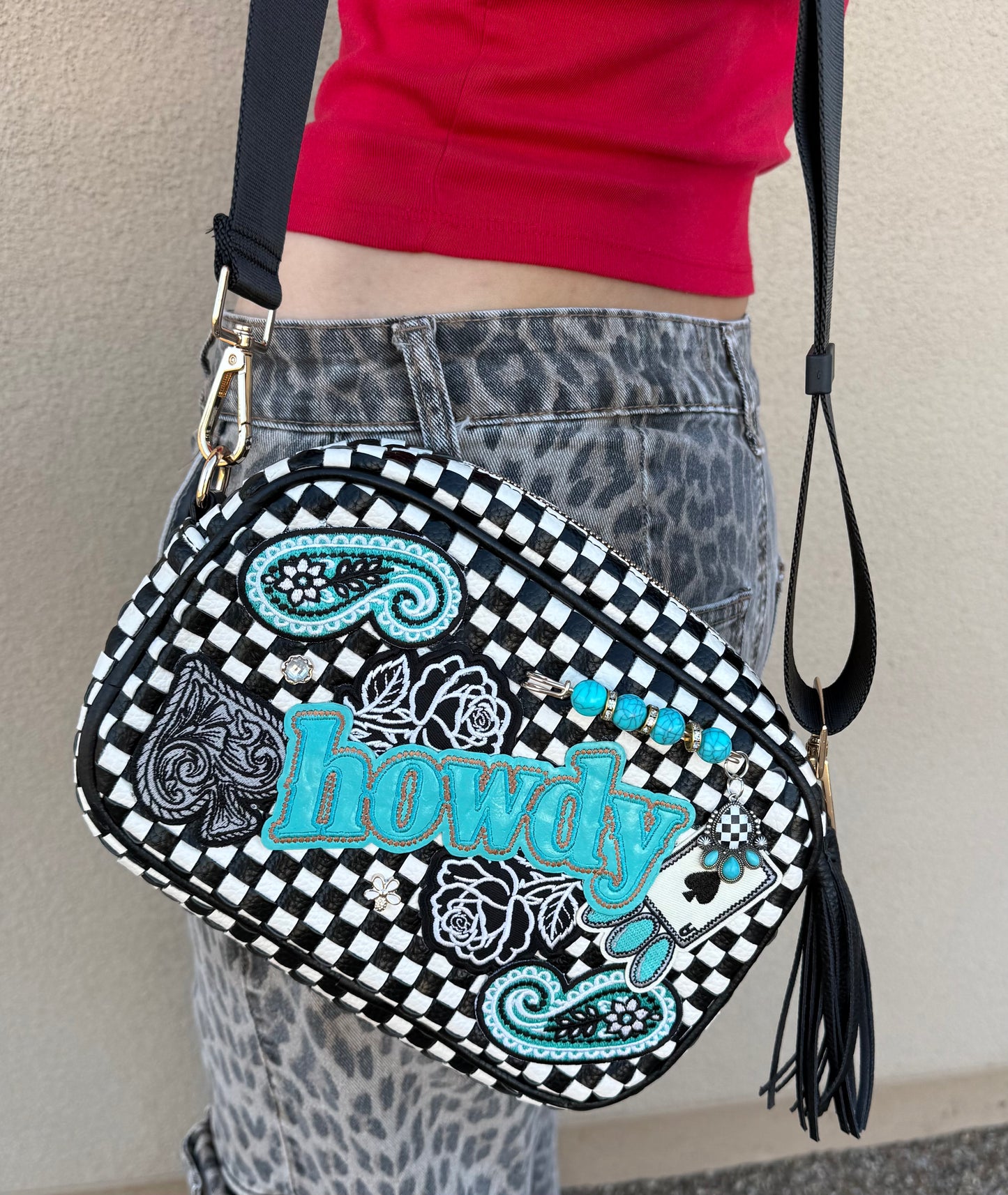 HOWDY PURSE/MAKEUP BAG