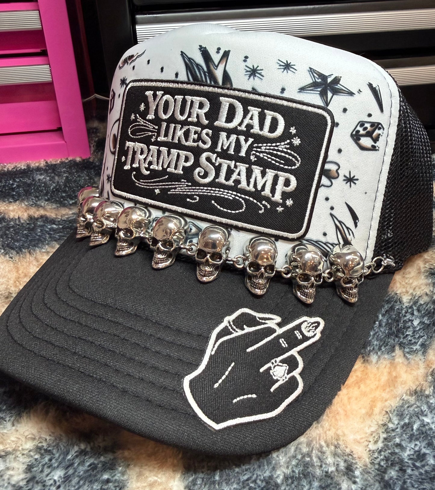YOUR DAD LIKES MY TRAMP STAMP