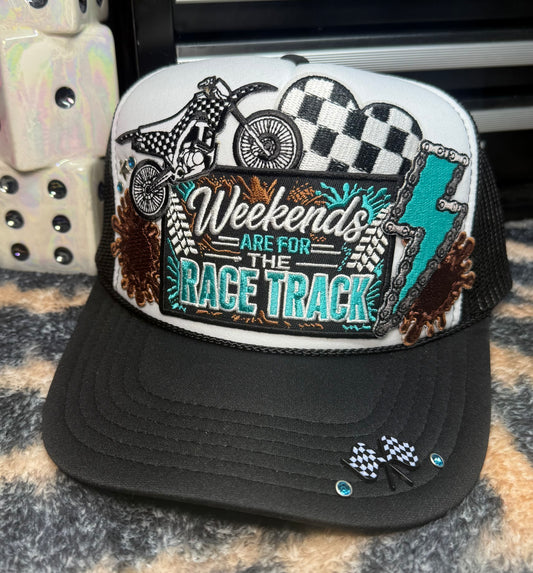 WEEKENDS ARE FOR the RACE TRACK