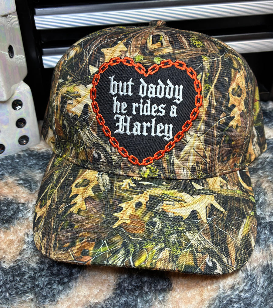 BUT DADDY HE RIDES A MOTORCYCLE