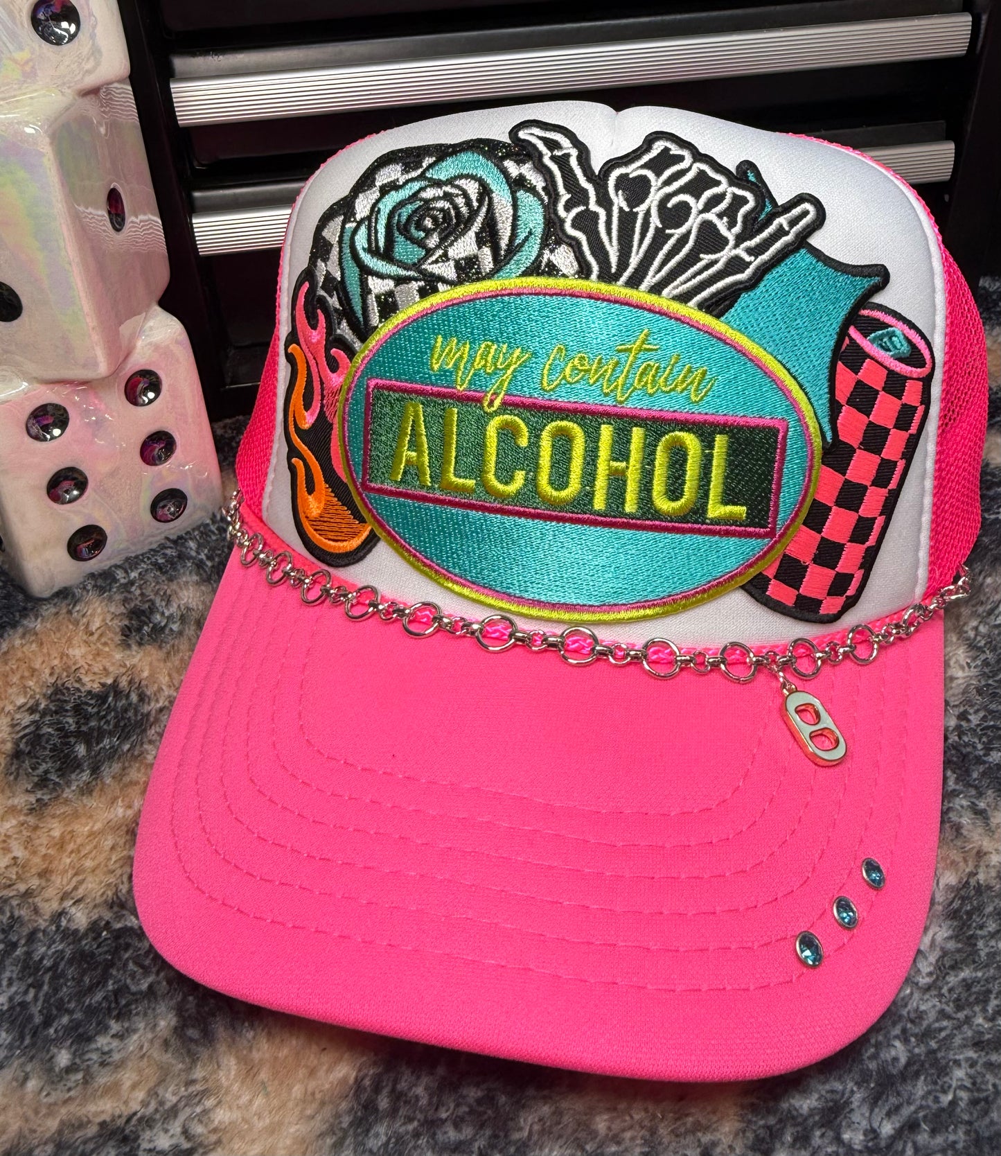 MAY CONTAIN ALCOHOL ￼