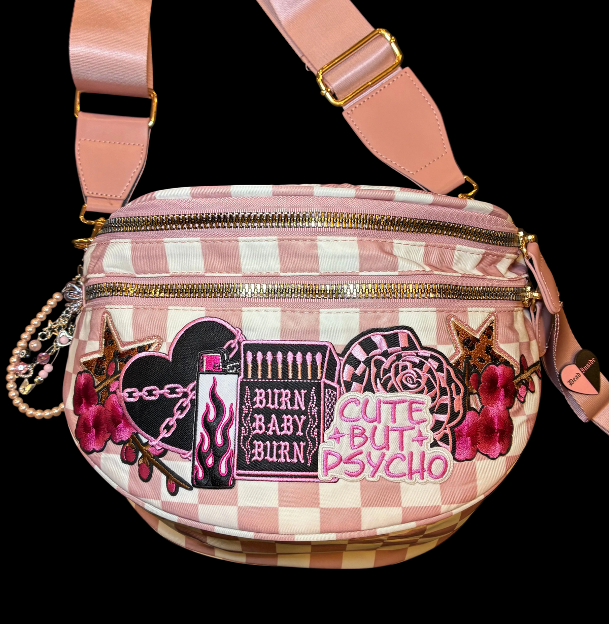 BURN BABY BURN- BLUSH BUMBAG