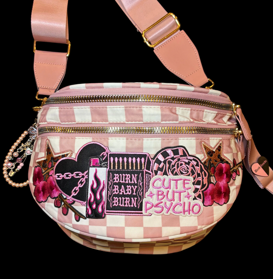 BURN BABY BURN- BLUSH BUMBAG