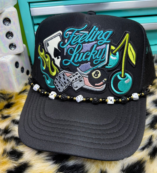 FEELING LUCKY TEAL & GREEN