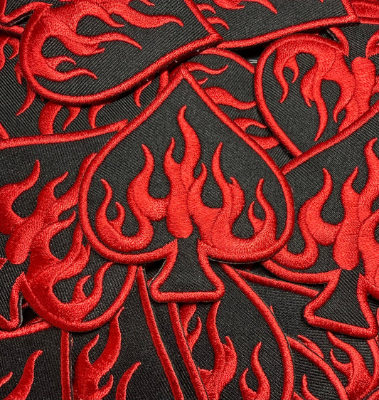 RED FLAME SPADE