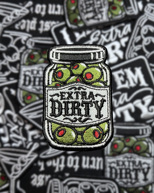 DIRTY OLIVE JAR PATCH