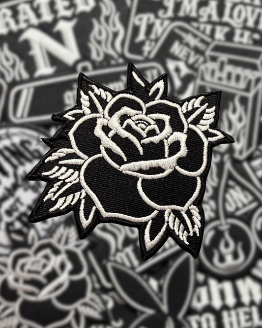 BLACK ROSE PATCH