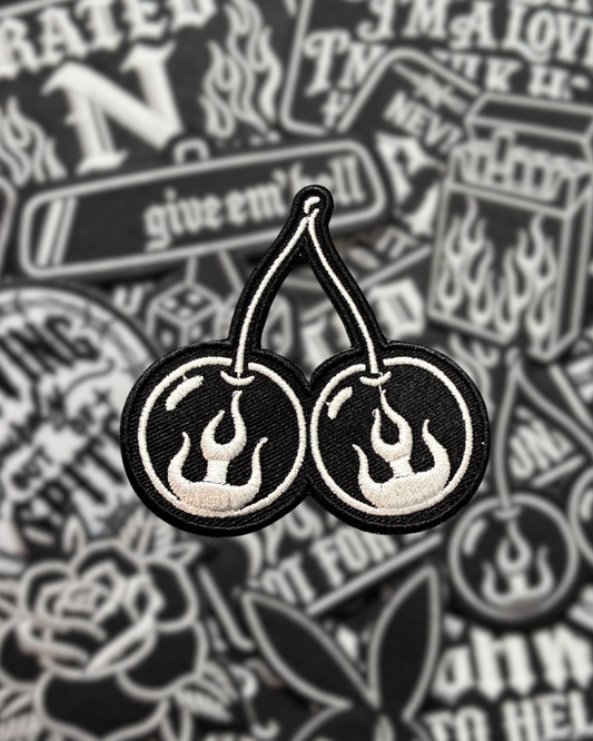 FLAME CHERRIES PATCH