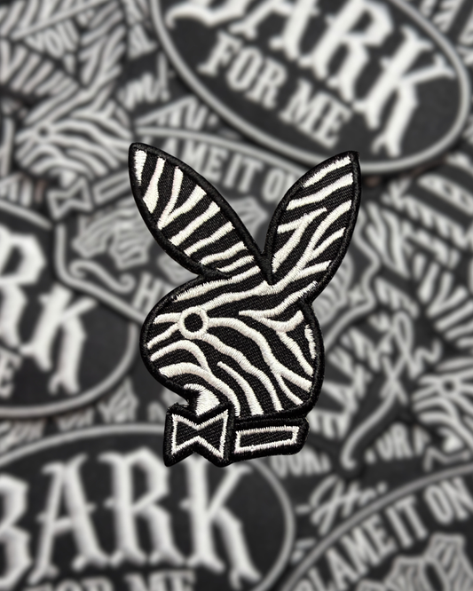 ZEBRA RABBIT PATCH