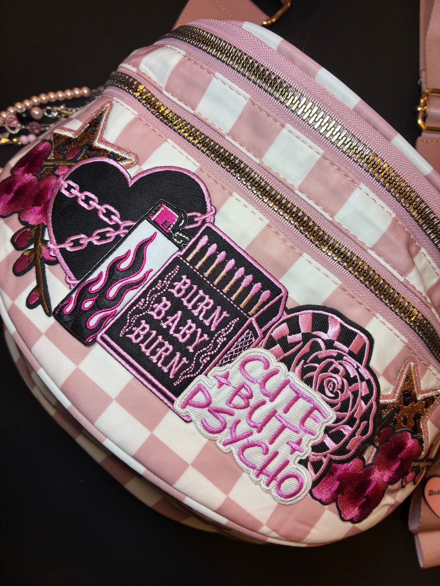BURN BABY BURN- BLUSH BUMBAG