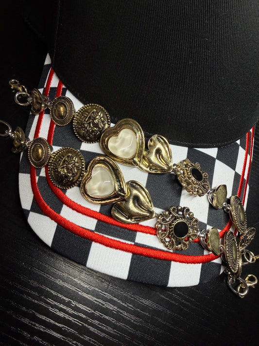 BRONZE HEART CHAIN