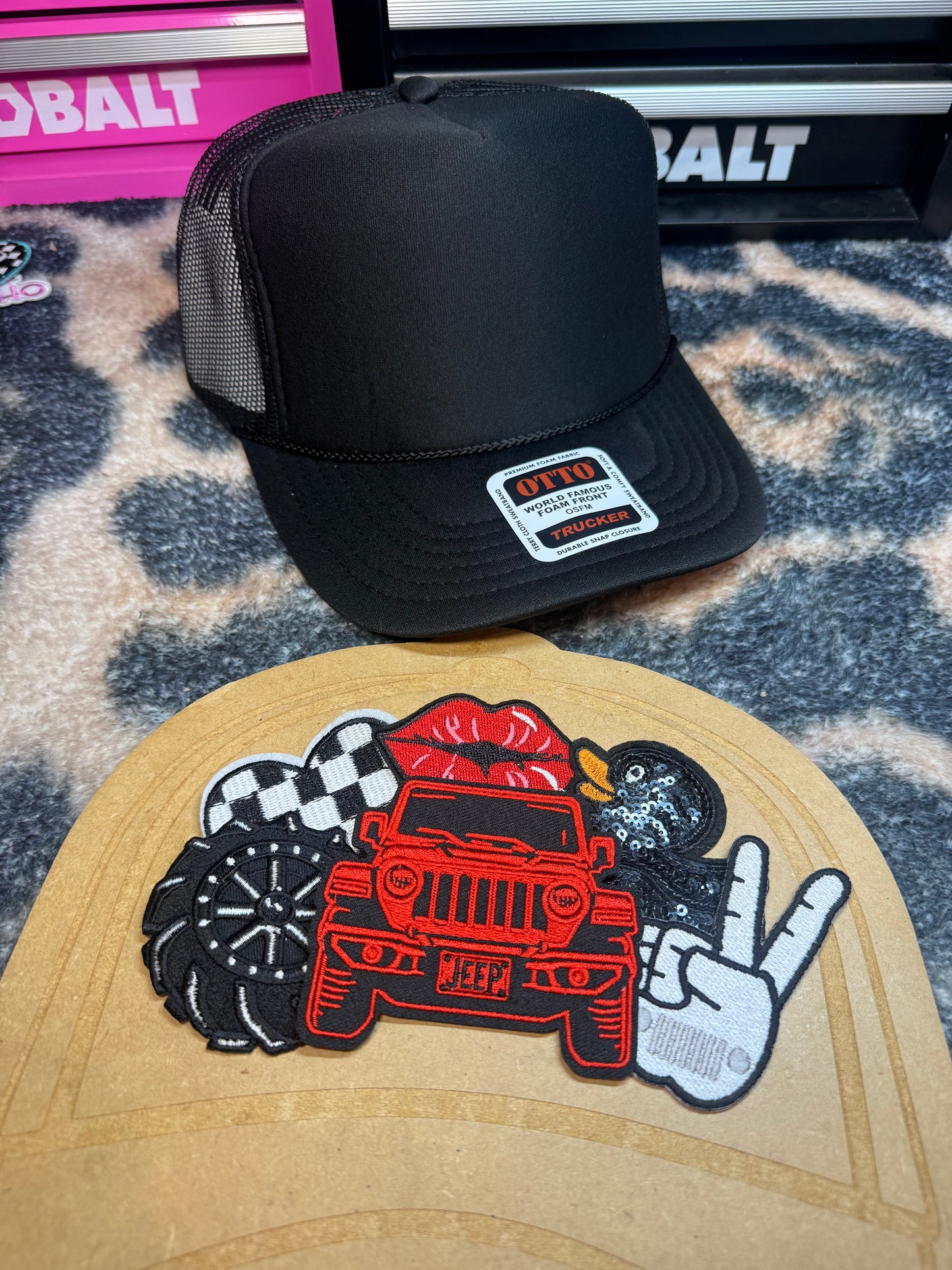 Unlimited patch hat $45