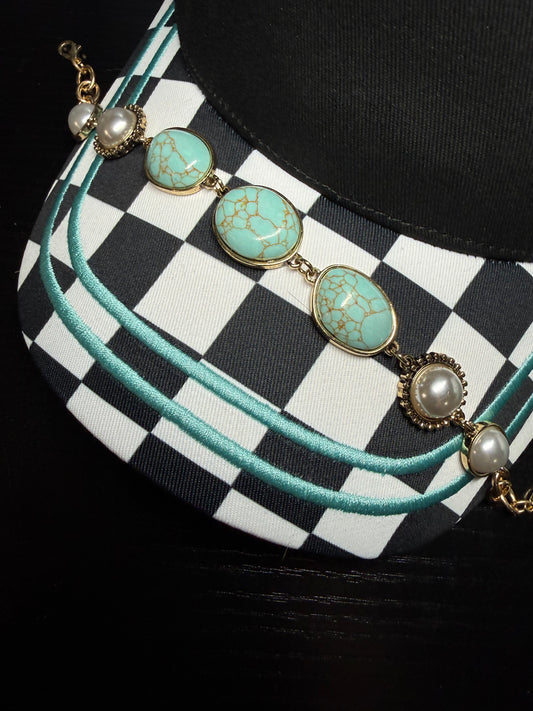 TURQUOISE & PEARLS